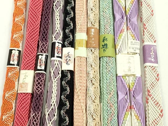 和装小物 帯締め10本セット