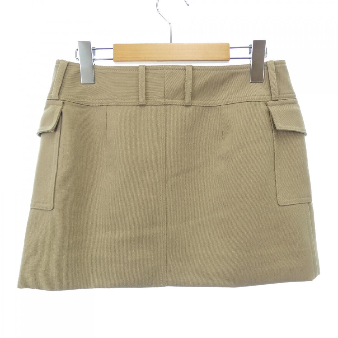 セリーヌ CELINE スカート CELINE セリーヌ シルク100% 膝丈スカート