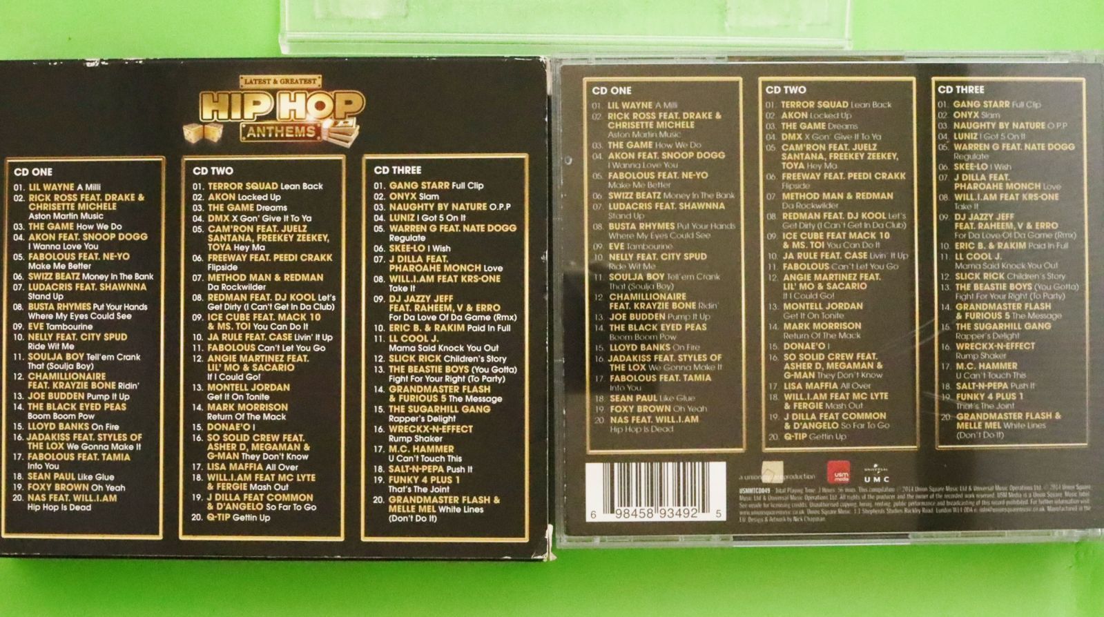 輸入盤CD☆オムニバス/Various Artists□ Hip Hop Anthems