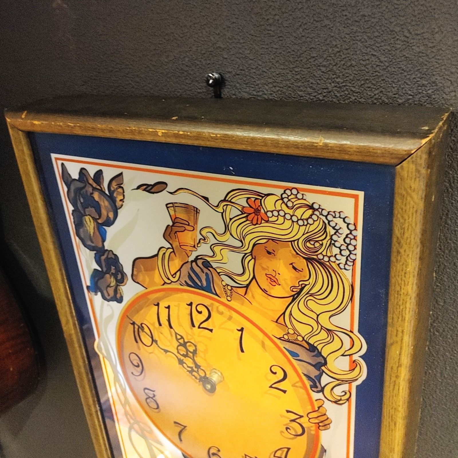 PEPSI ペプシ 壁掛け時計 パブミラー ビンテージ コカコーラ