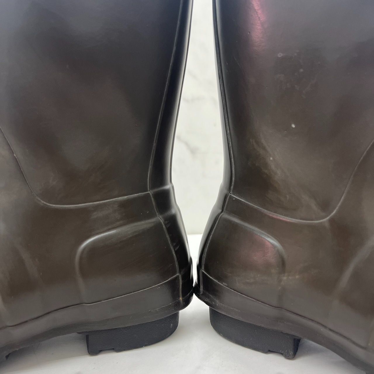 HUNTER レインブーツ ブーツ ブラウン 23.5 ハンター 楽天市場