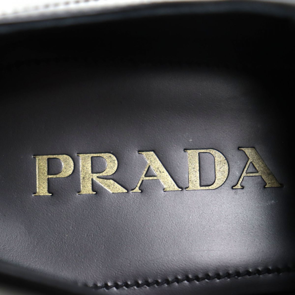 ドンドン見直し】未使用品◇PRADA プラダ ストレートチップ キャップトゥ レザーシューズ/ドレスシューズ ブラック 6 1/2 メンズ【中古】 -  メルカリ