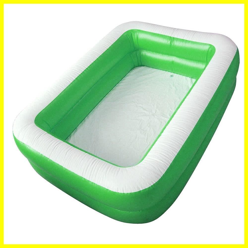 WEIMALL プール 大型 家庭用 ファミリープール 190×140×55cm 2気室 ビニールプール 子供用プール 水遊び 庭遊び 夏休み 暑さ対策 ベランダ 自宅 保育園 幼稚園 (グリーン)