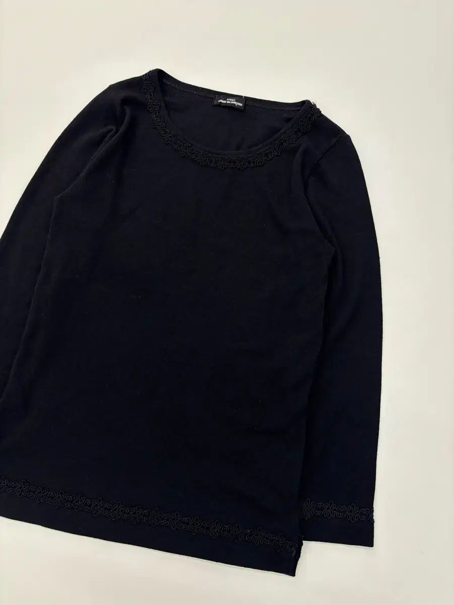 Comme des Garcons COMME des GARCONS コム デ ギャルソン トリコット 黒 長袖