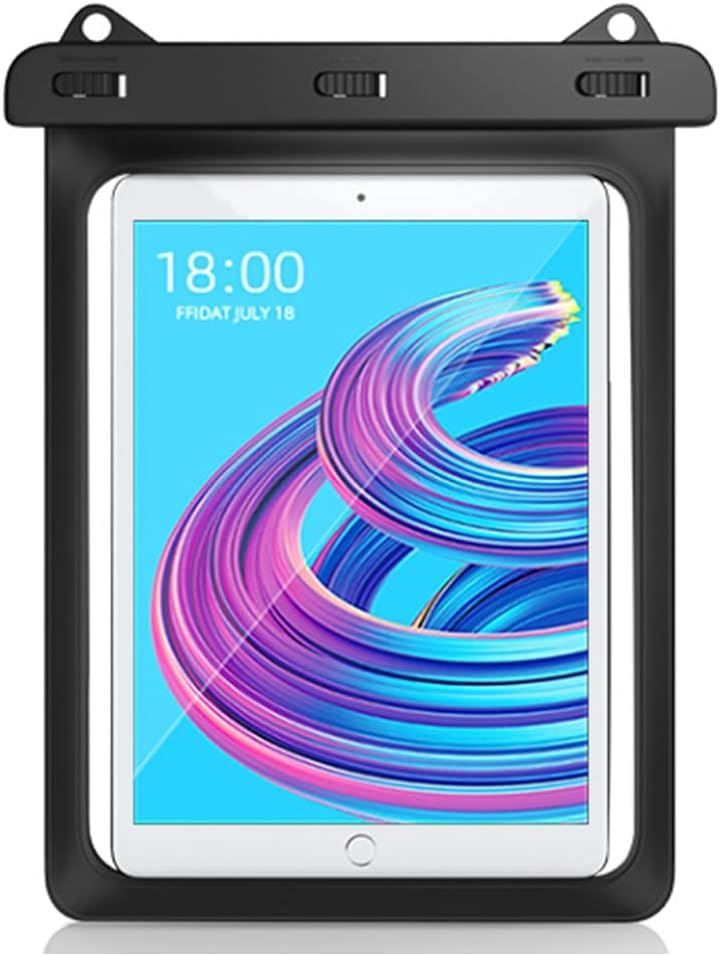 Thumbnail of AZNABLE Tablet Waterproof Case for 12-inch iPad Pro, mini, Air, and Kindle, Suitable for Baths and Pools (Black)