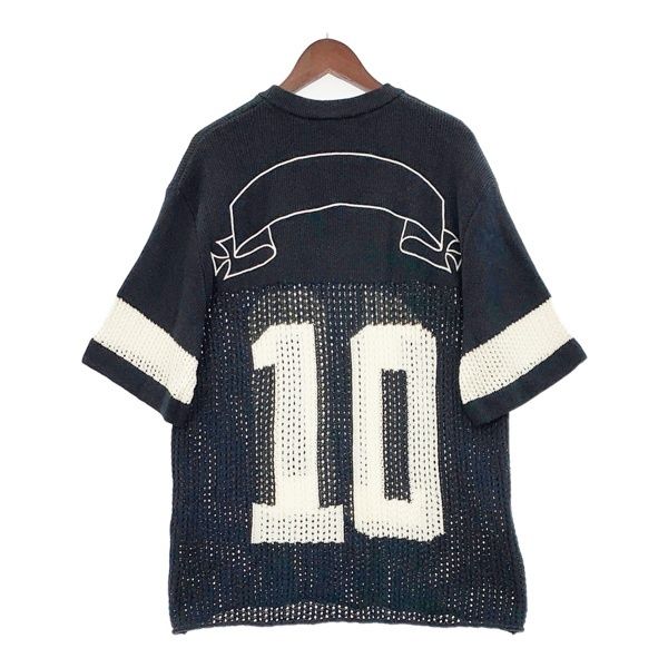 ASKYURSELF/JERSEY V3 コットンニット メッシュ シャツ KNIT MESH JERSEY V3 - ASKYURSELF