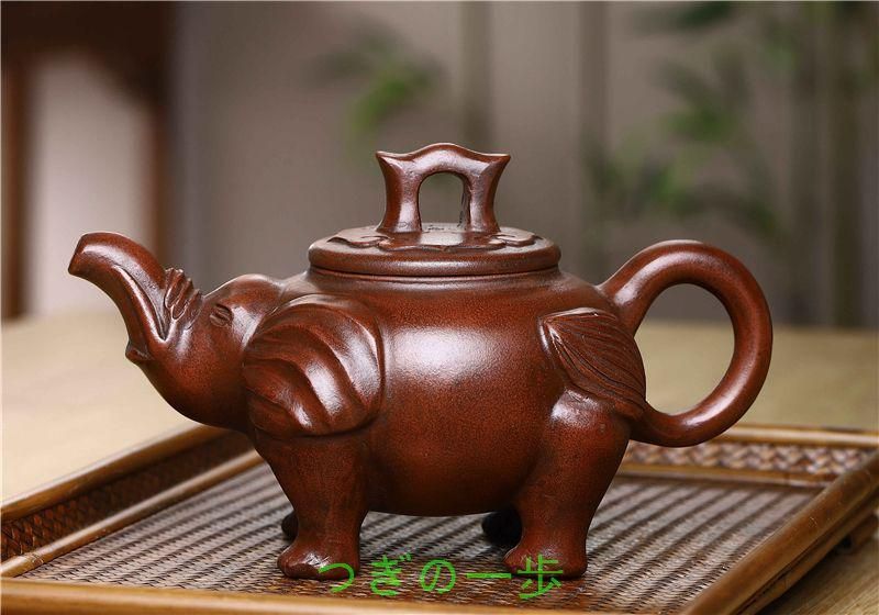 象です壺 中国茶 茶器 茶壺 宜興 紫砂急須・茶道具 象です壺 中国茶 茶器 茶壺 宜興 紫砂急須・茶道具 - メルカリ