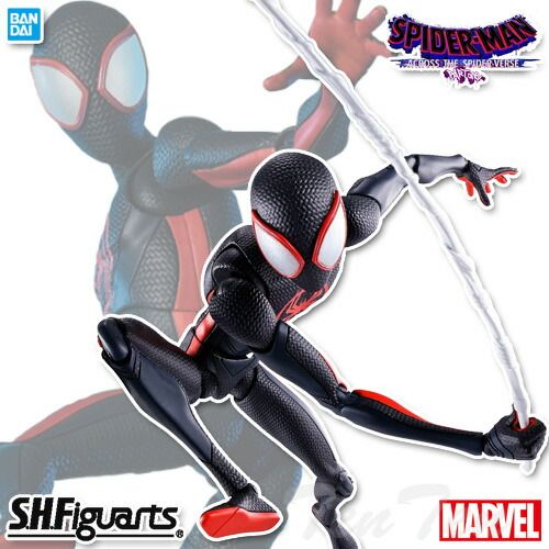 S.H.Figuarts スパイダーマン マイルス モラレス スパイダーマン アクロス ザ スパイダーバース 再販 品 spiderman マイルズ モラレス 映画 マーベル MARVEL フィギュアーツ スピン