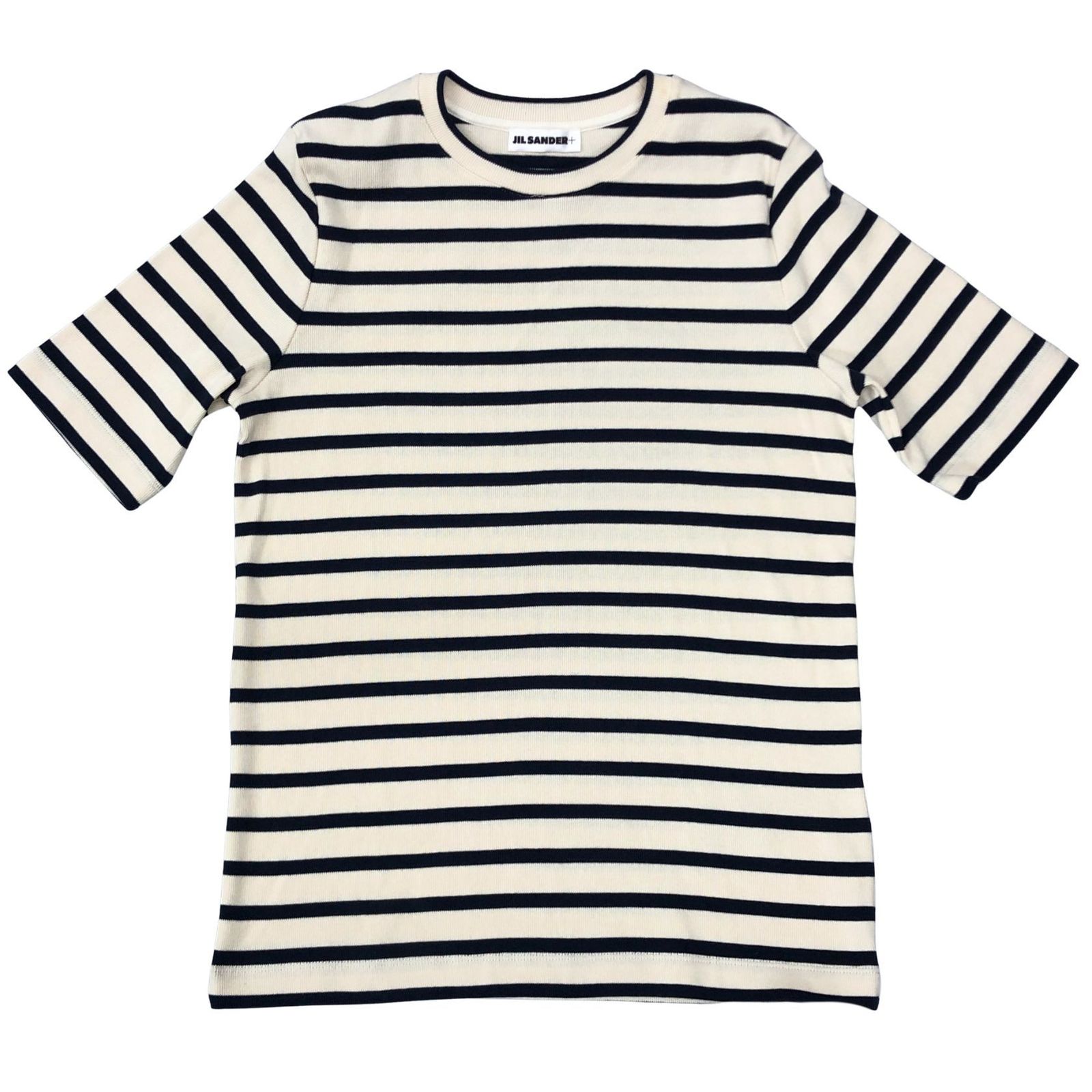 ジルサンダー 24SS Tシャツ リブ コットン ジャージー AFB8