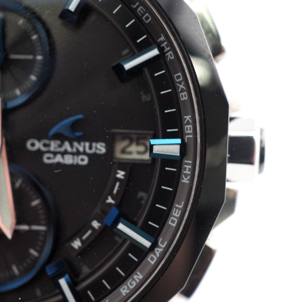 CASIO/カシオ OCW-S3001-1AJF オシアナス マンタ 電波ソーラー 世界
