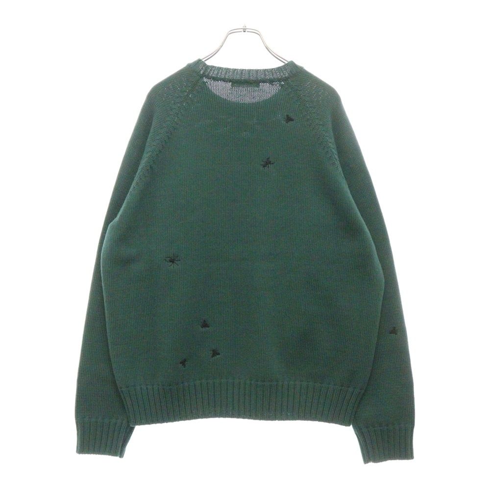 UNDERCOVER (アンダーカバー) 23AW BUG 刺繍 クルーネック ニット