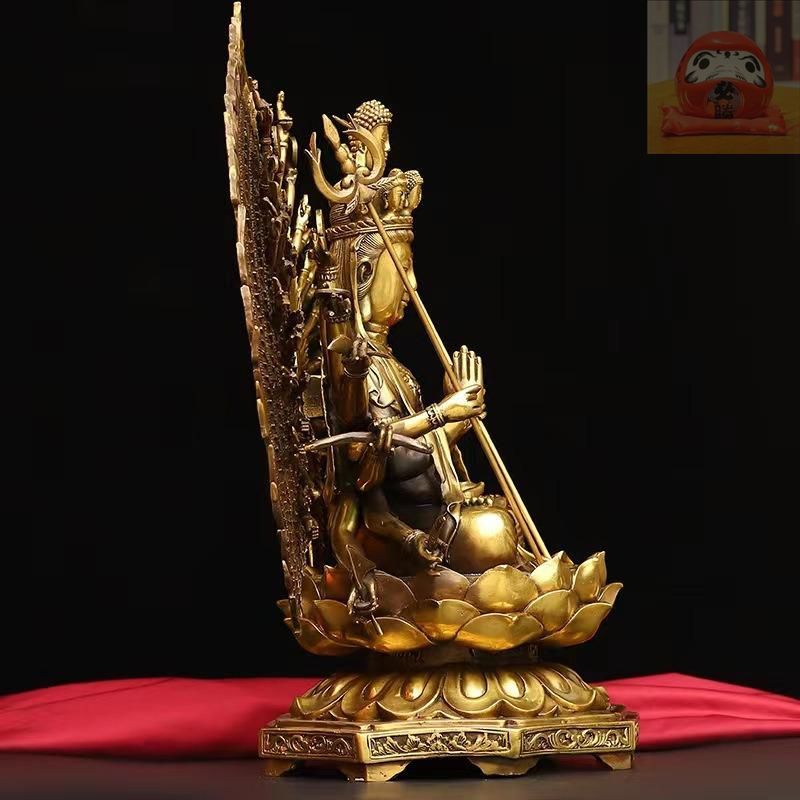 Ｐ1012 観音菩薩の開運アート【金運・厄除け・癒し】 P1354 観音菩薩の開運アート【金運・厄除け・癒し】 - メルカリ