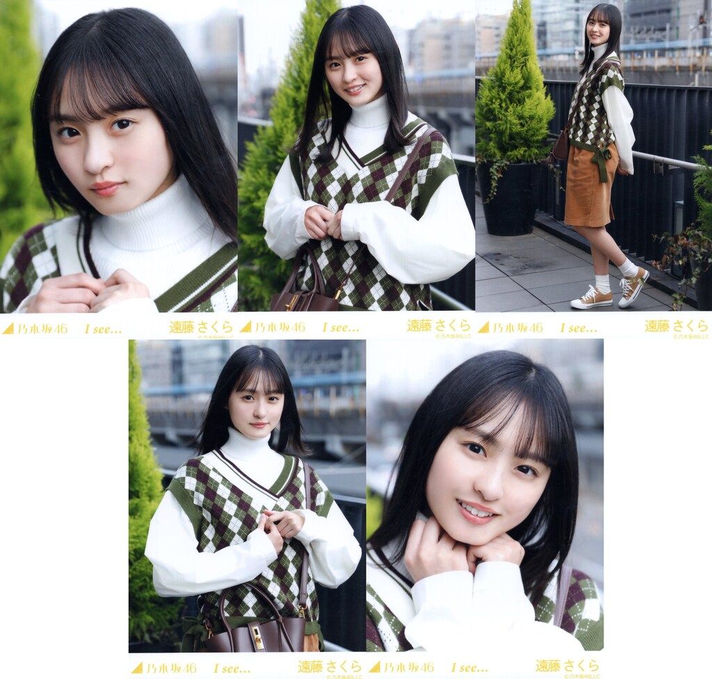 乃木坂46 生写真 13th アニバーサリー 5種コンプ 遠藤さくら