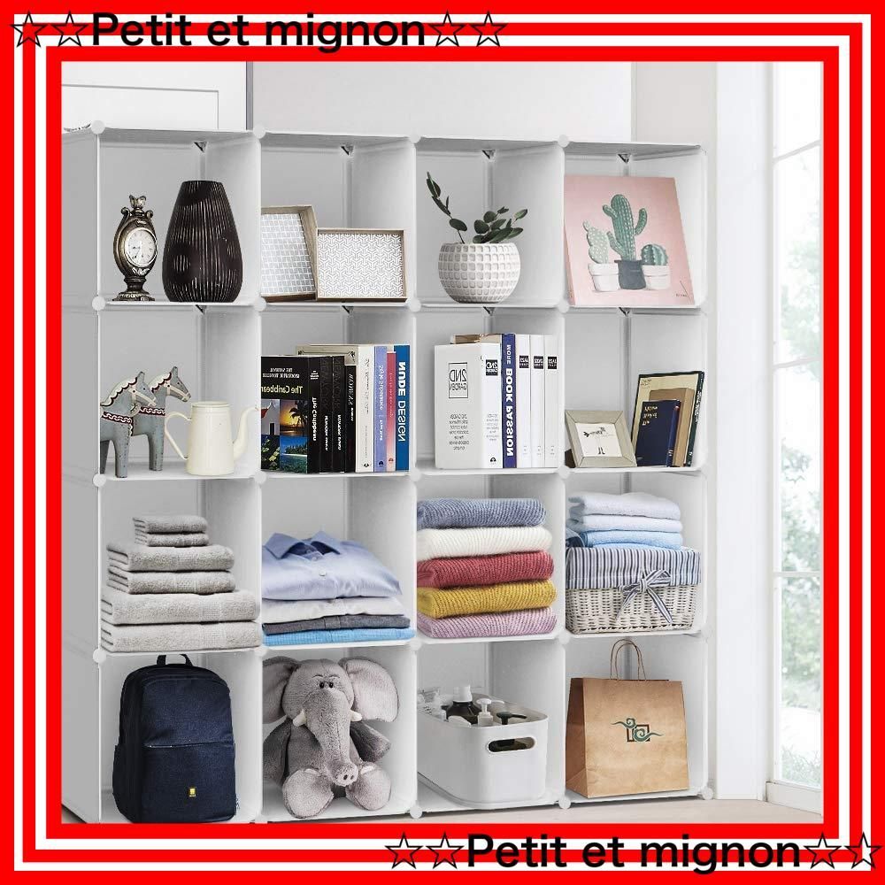 Vacplus 収納棚 大容量 収納ラック 組み立て式 整理棚 収納ボックス