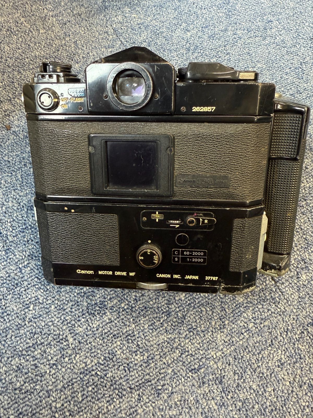  Canon F-1 キヤノン ブラック LENS FD 50 mm 1 1.4 S.S.C. 一眼レフ フィルムカメラ 一眼レフカメラ(フィルム) フィルムカメラ