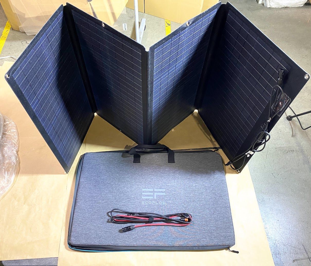 未開封品】EcoFlowソーラーチャージャー 160W 新品未開封]EcoFlow 