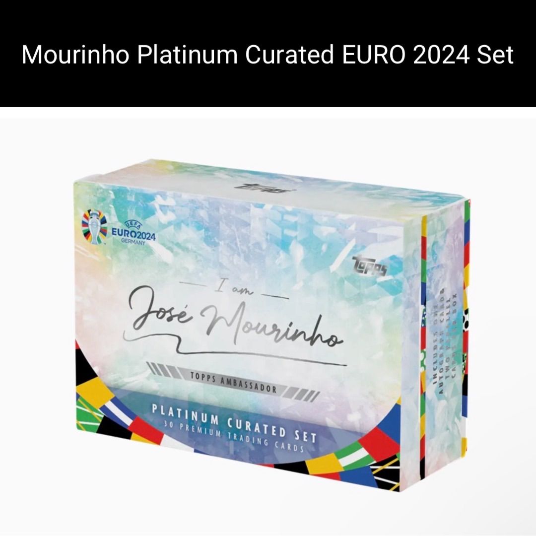 未発売 Mourinho Platinum Curated EURO 2025 Set 1Box ⑨