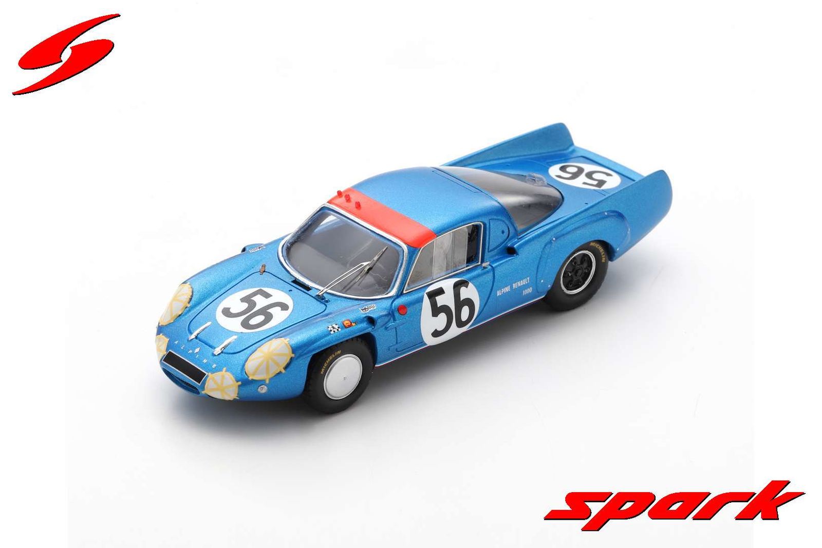 S5691 1 43 Alpine A210 No.56 24H Le Mans 1967 G. Larrousse- P. Depailler