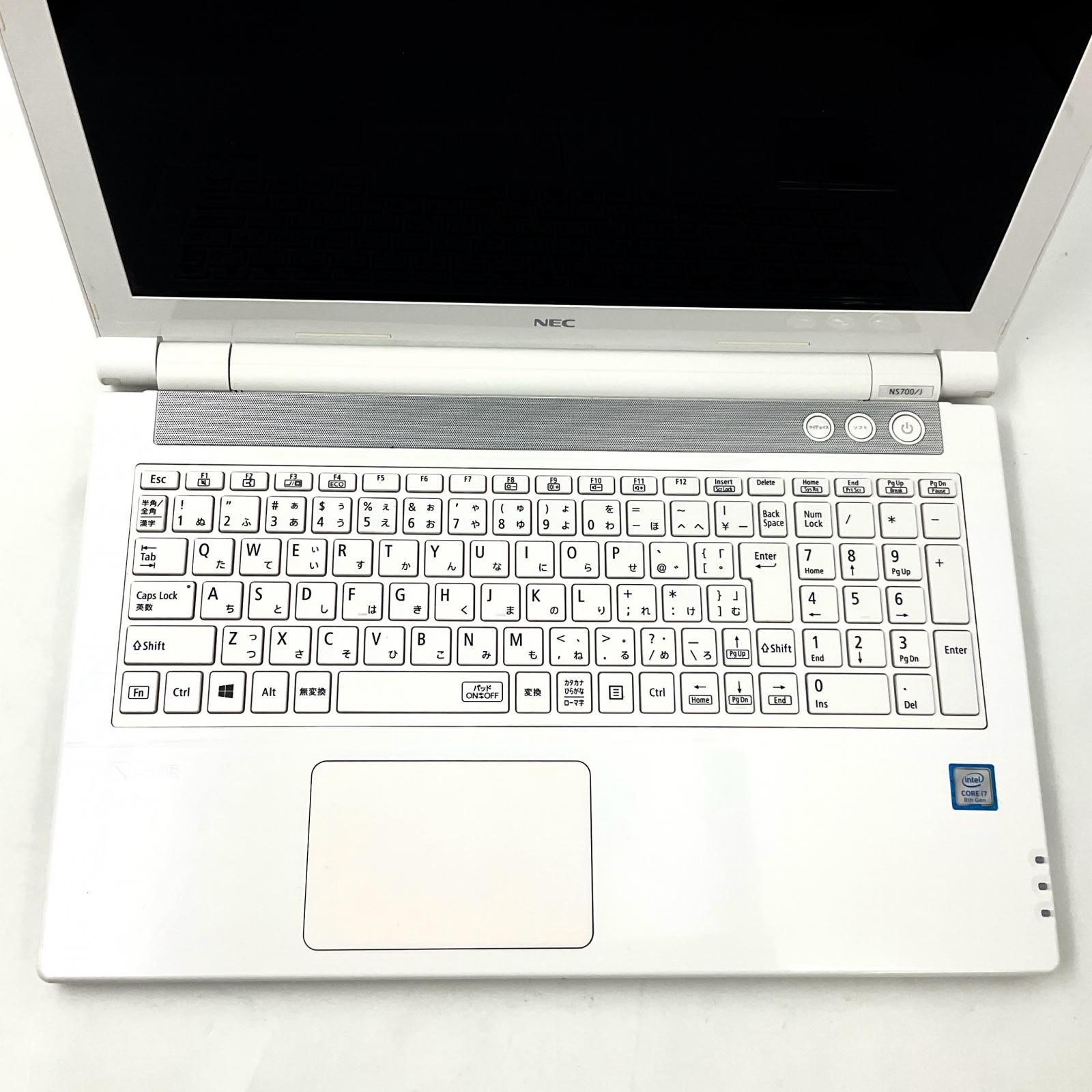 【最速発送】NEC LAVIE Note Standard NS700/JAW PC-NS700JAW intel core i7-8550U 8GB HDD 1TB 73%【難有】