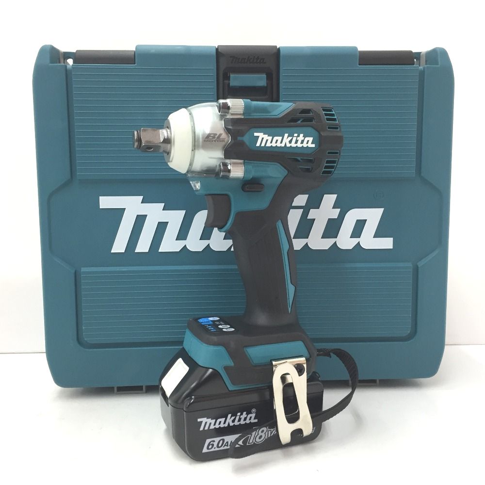 makita マキタ 18V 6.0Ah 12.7mm 充電式インパクトレンチ ケース 充電器 バッテリ2個セット TW300DRGX