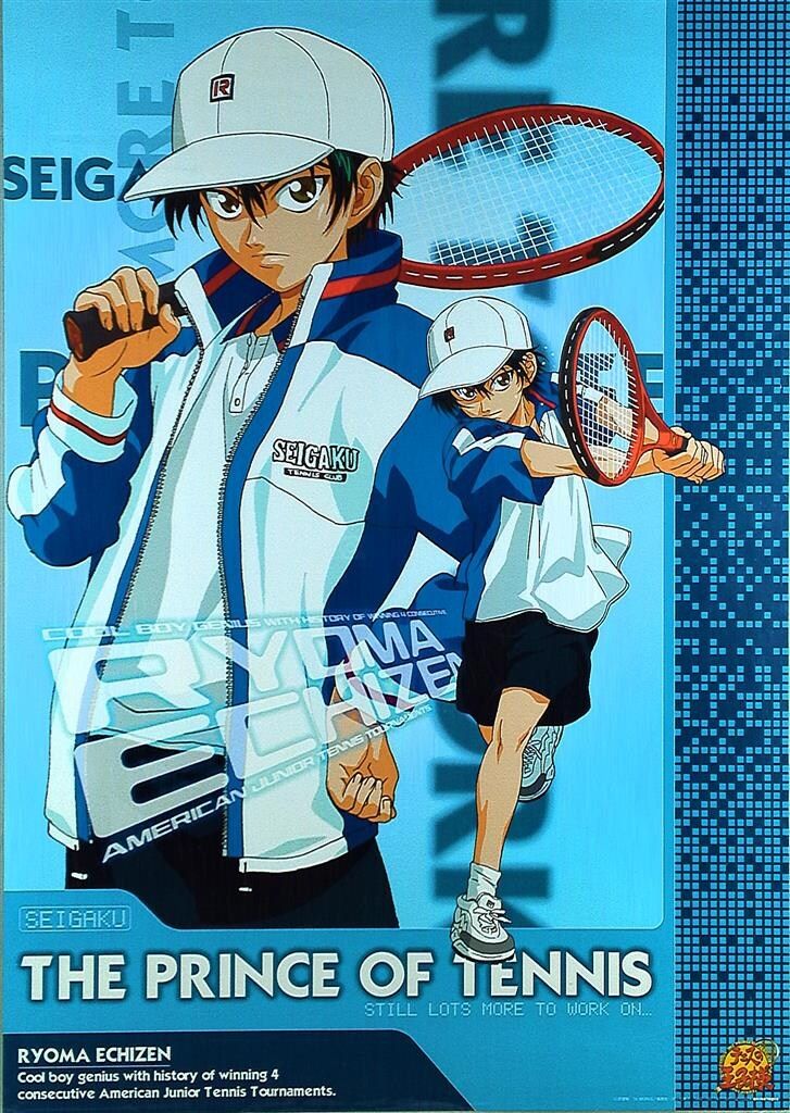 1999年　テニスの王子様　B2ポスター 1999年テニスの王子様B2ポスター