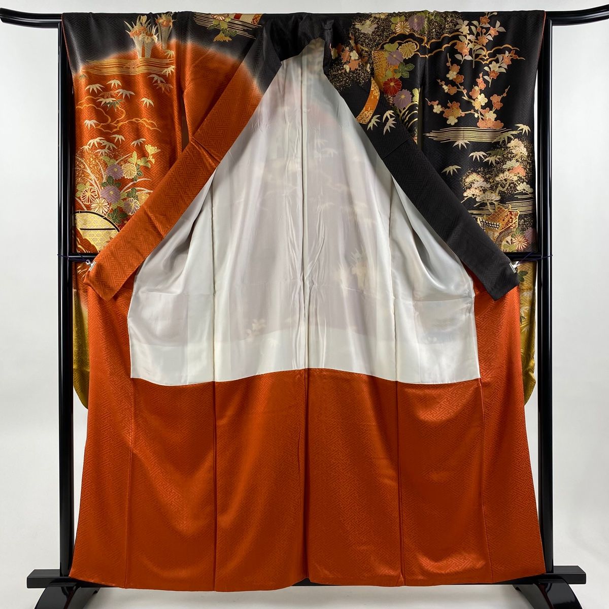 振袖 身丈159.5cm 裄丈65.5cm 正絹 秀品 【中古】の通販 by - 着物 