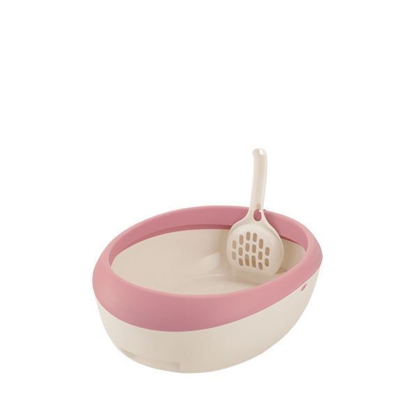 まとめ ラプレ ネコトイレ S コーラルピンク ペット用品 ×5セット