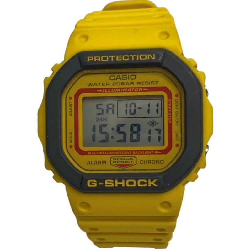 CASIO カシオ G-SHOCK DW-5610Y-9JF 腕時計 メンズ クオーツ イエロー  