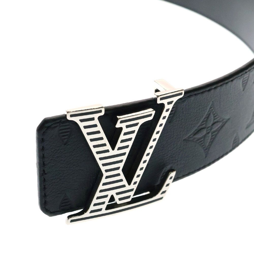 LOUIS VUITTON (ルイヴィトン) LVロゴ モノグラム シャドウ レザー