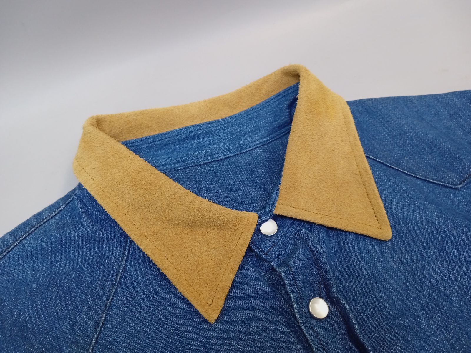 UVERworld カエル刺繍 デニムシャツ FC限定 サイズM ウーバーワールド