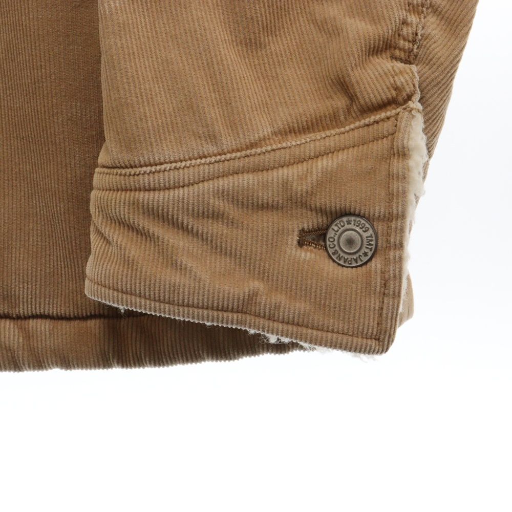 T.M.T (ティーエムティー) CORDUROY BOA LANCH COAT コーデュロイ ボア