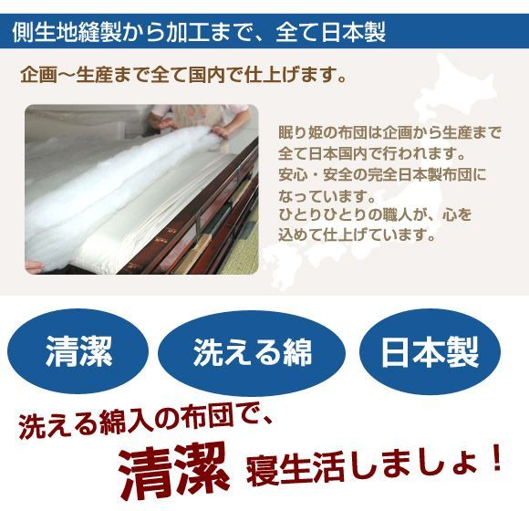 洗える 掛け布団 クイーン 無地 防ダニ 抗菌 防臭 帝人 ウォッシャブル