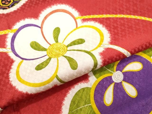 平和屋着物○小振袖 糸巻き舞花文 正絹 逸品 CAAU9966vf - メルカリ 