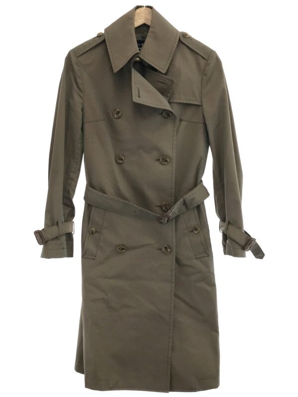 美品✨ JUNYA WATANABE トレンチコート　ミドル丈　カーキ　光沢感 美品✨ JUNYA WATANABE トレンチコート ミドル丈 カーキ 光沢感