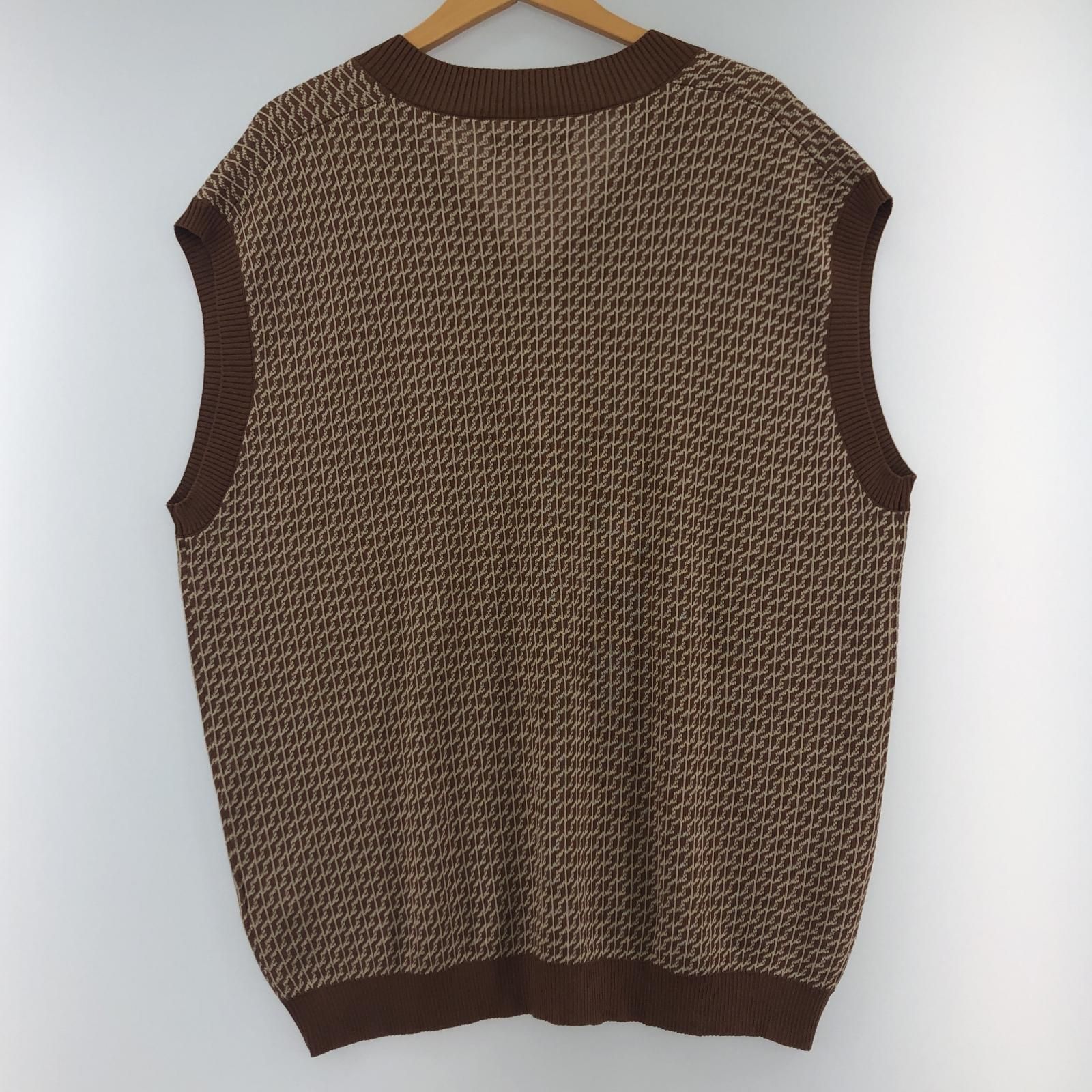 JOURNAL STANDARD ジャーナルスタンダード 総柄 ニットベスト sizeL 