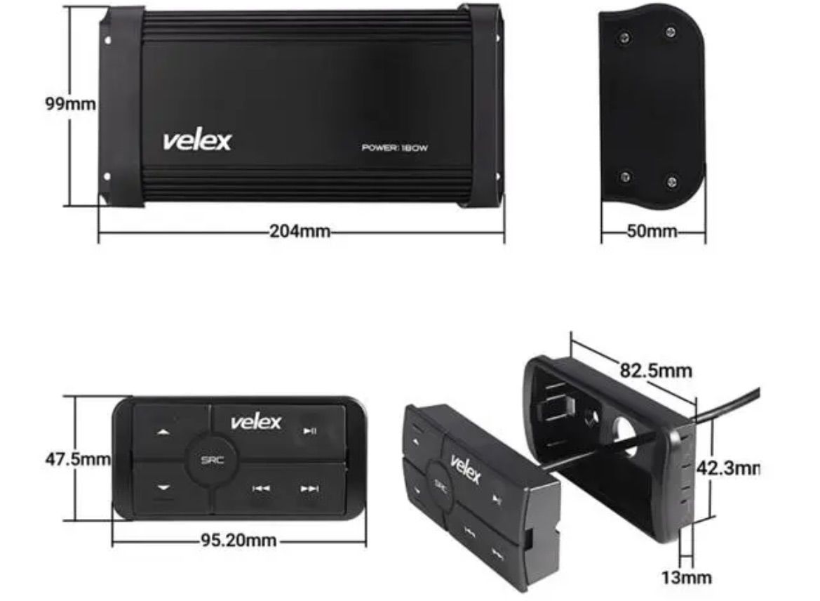 【送料込み】180W Bluetoothアンプ ブルートゥースアンプ