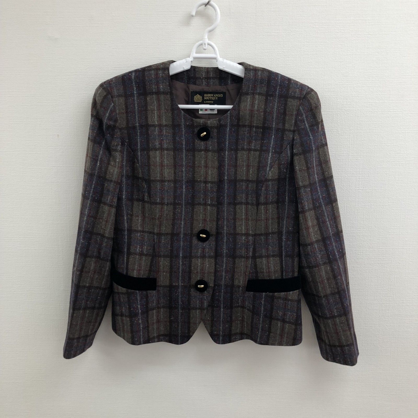 hardyamiesboutique ハーディエイミスブティック ノー ジャケット ジャケット サイズ11 チェック柄