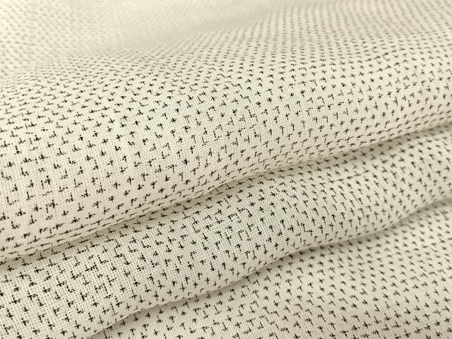 平和屋着物＊夏物 男性 越後上布 十字絣 芋麻 逸品 AABA2487np