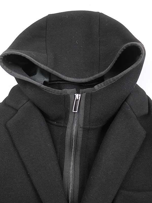 EMPORIO ARMANI エンポリオアルマーニ　スプリングコート ブラック EMPORIO ARMANI エンポリオアルマーニ 18AW ウールダブル