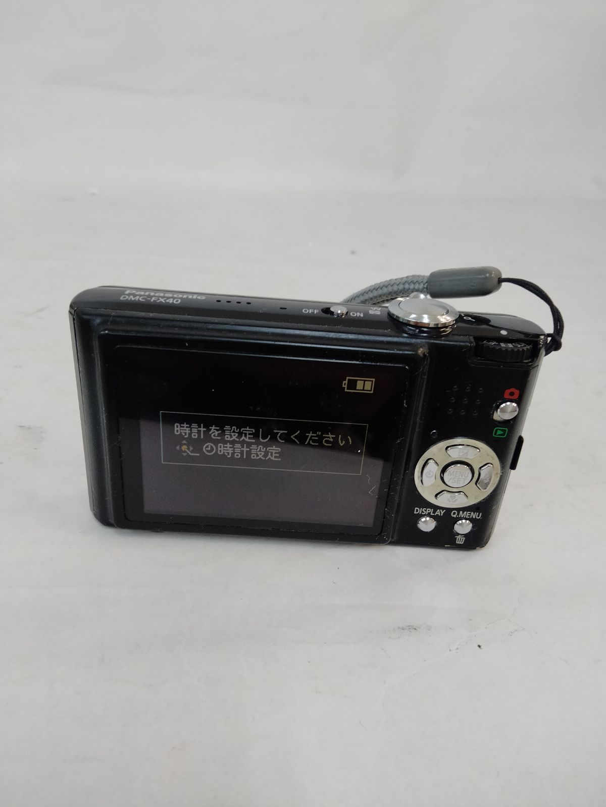 訳あり Panasonic LUMIX DMC-FX40 1210万画素 コンパクト
