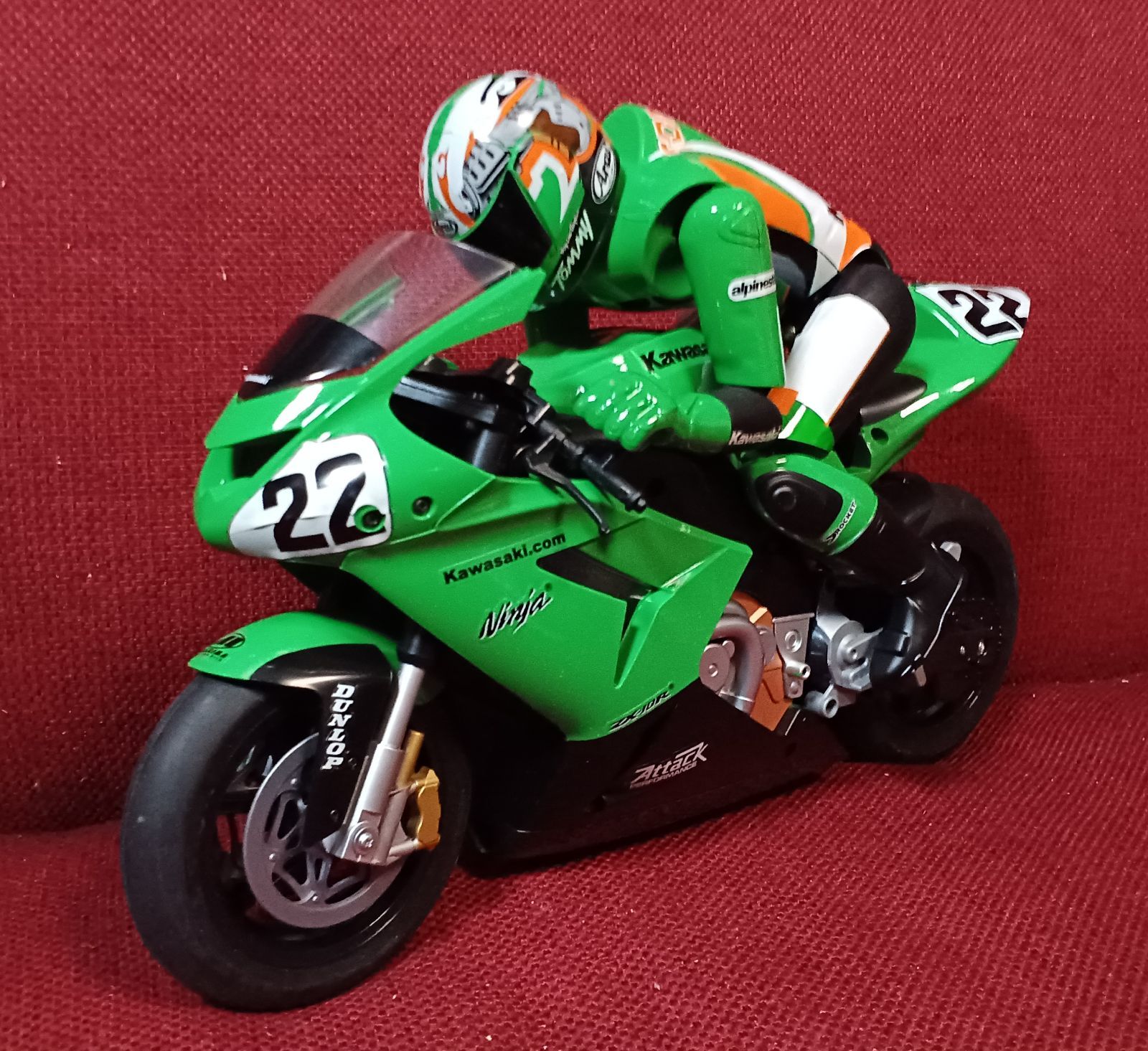 ラジコン オートバイ☆ 超レア 日本未発売品 Nikko Kawasaki Ninja ZX