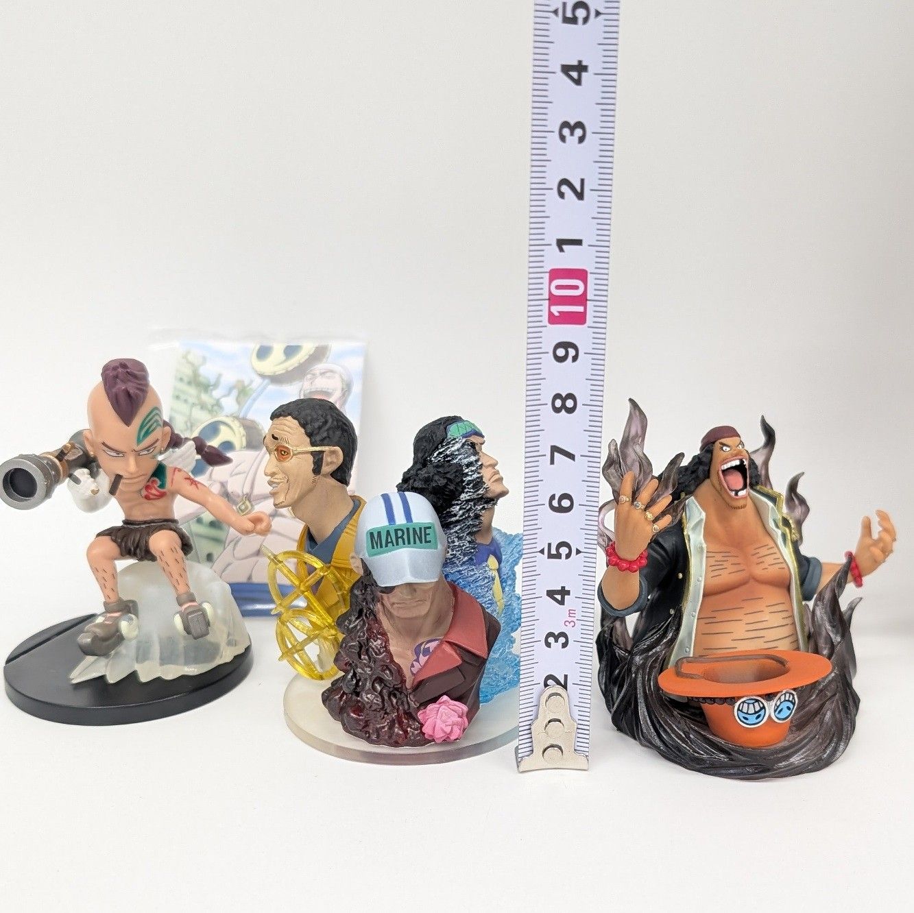 ワンピース 一番くじ 絶対的正義 海軍大将 4体セット 箱あり オマケ付き