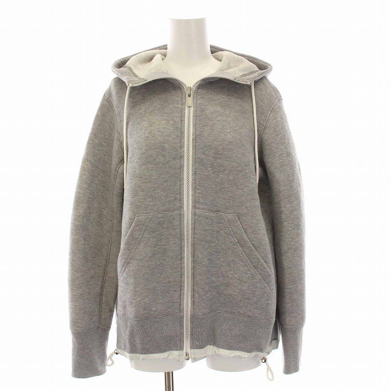 サカイ sacai Sponge Sweat Hoodie スポンジ スウェット フーディ ...