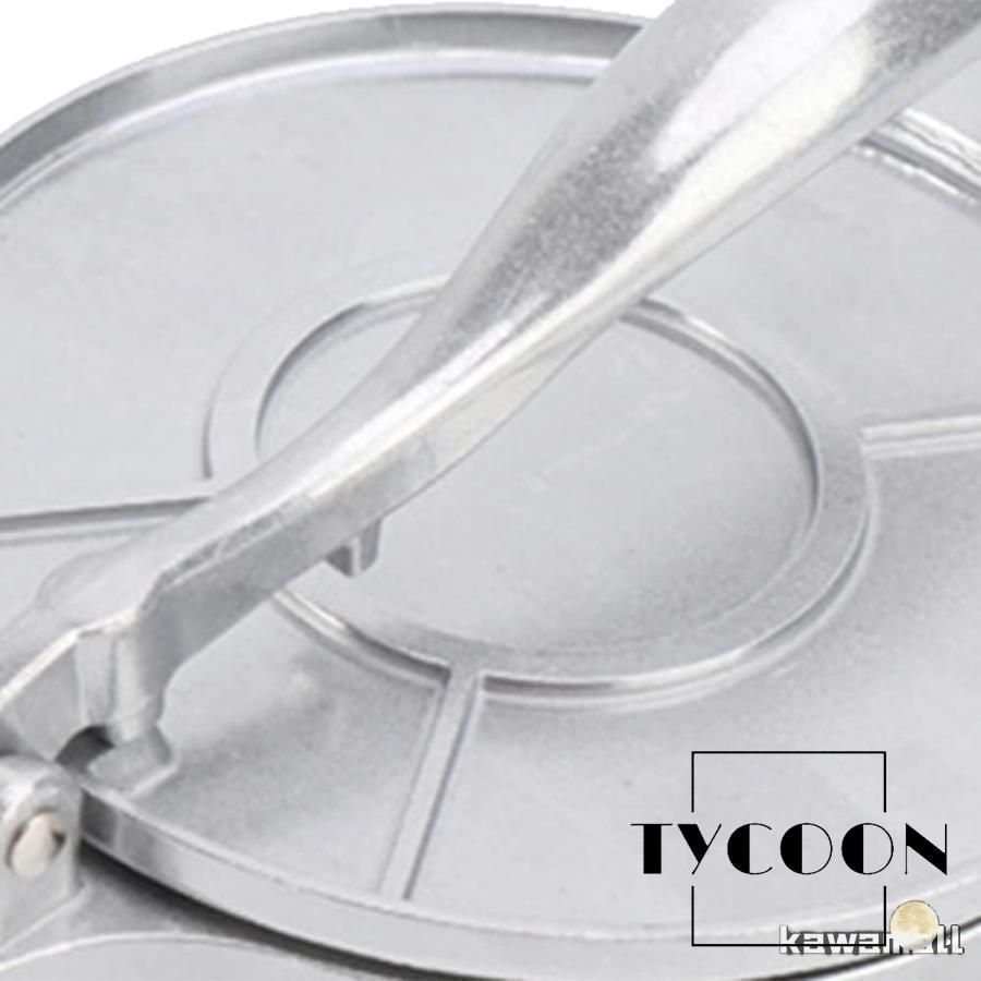 頑丈な鋳鉄製トルティーヤプレス、18.5cm/20cm/26cm、小麦粉