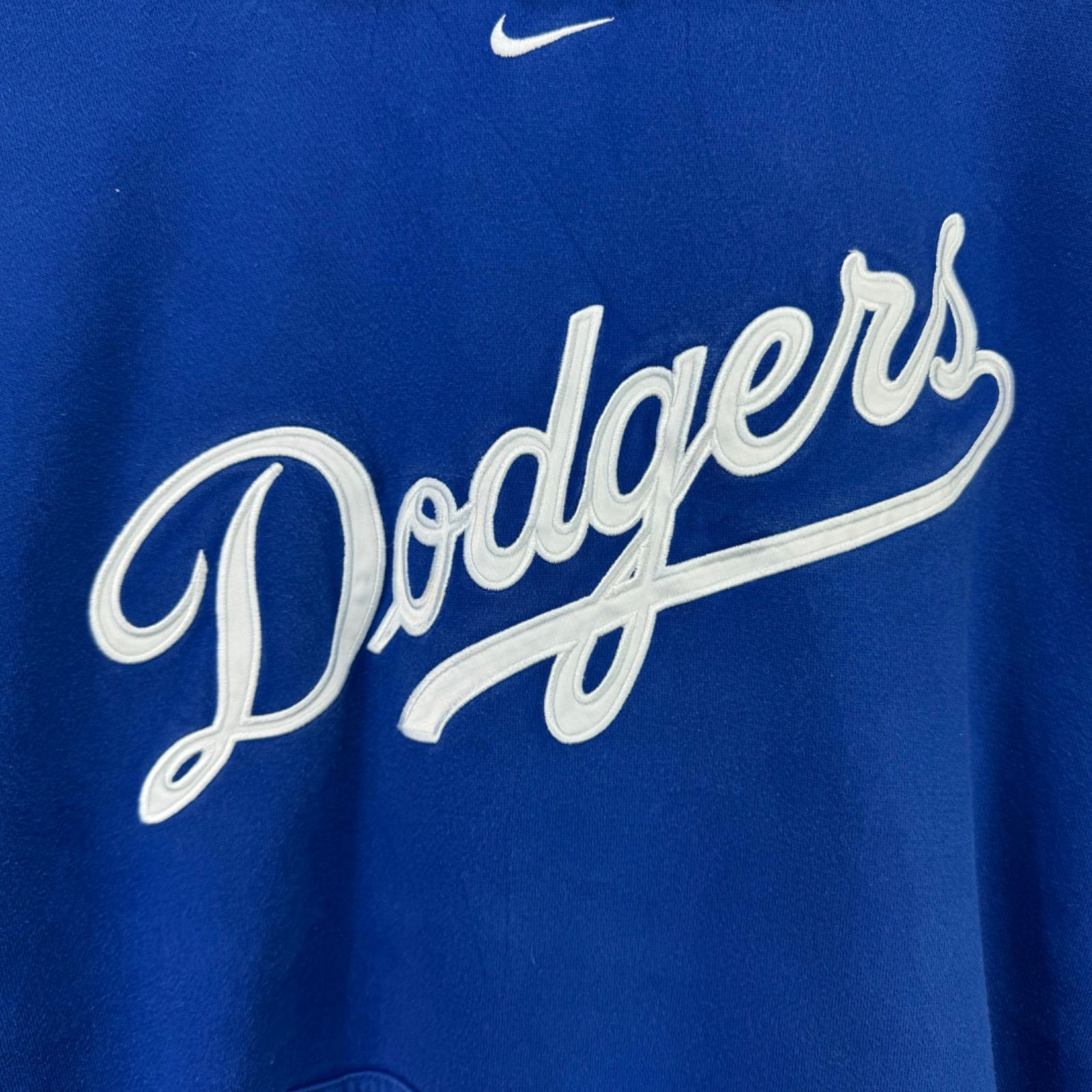 XL 00s NIKE ナイキ MLB ロサンゼルスドジャース プルオーバー 