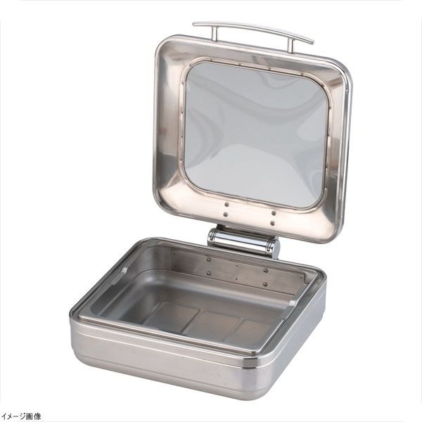 KINGO ロイヤル丸チェーフィング フードパン無ガラスカバー式＋専用スタンド KINGO IH丸チェーフィング FP無ガラスカバー式 KINGO チェー