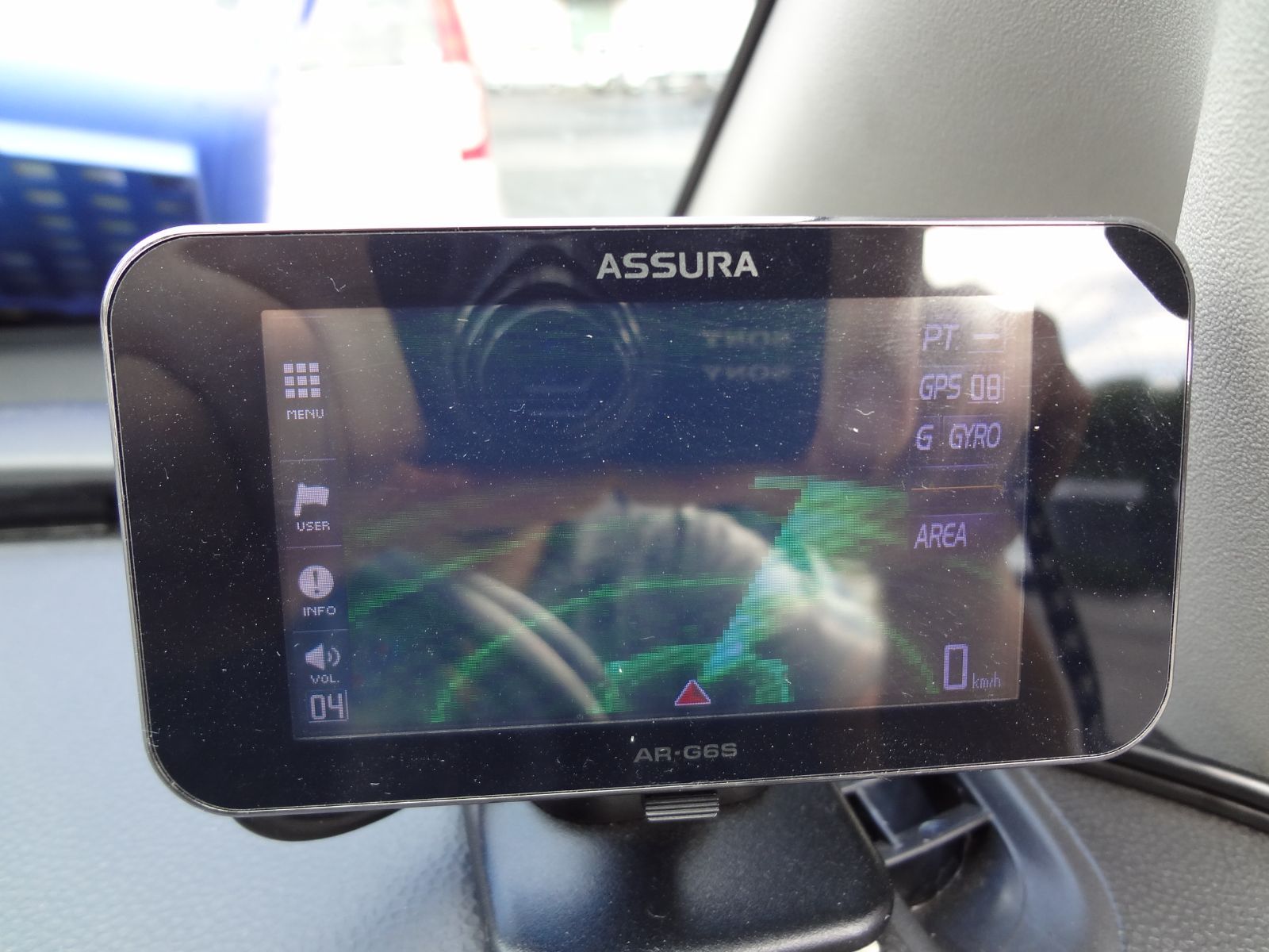 ☆ セルスター ASSURA AR-G6S GPS レーダー探知機 タッチパネル データ 2015年 動作確認済み D1☆ - メルカリ