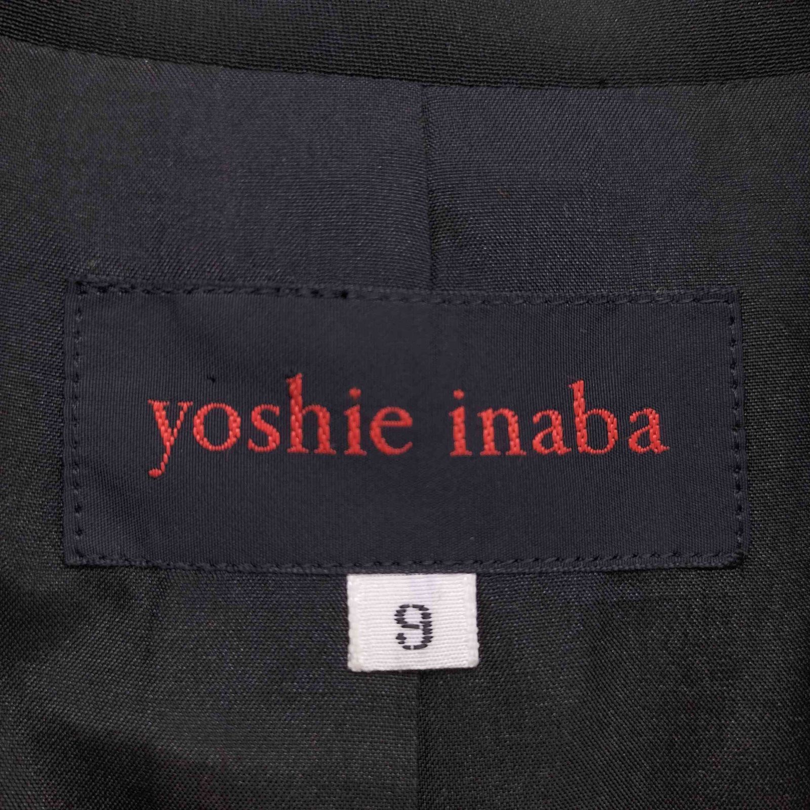ヨシエイナバ YOSHIE INABA ロングガウンコート レディース JPN
