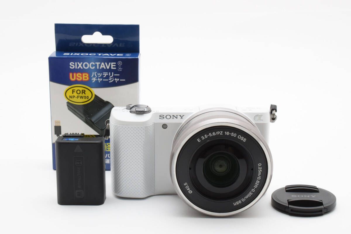 SONY α5000 デジタルカメラ SEL-P1650 Sony Alpha a5000 Mirrorless digital camera Lens Black 16