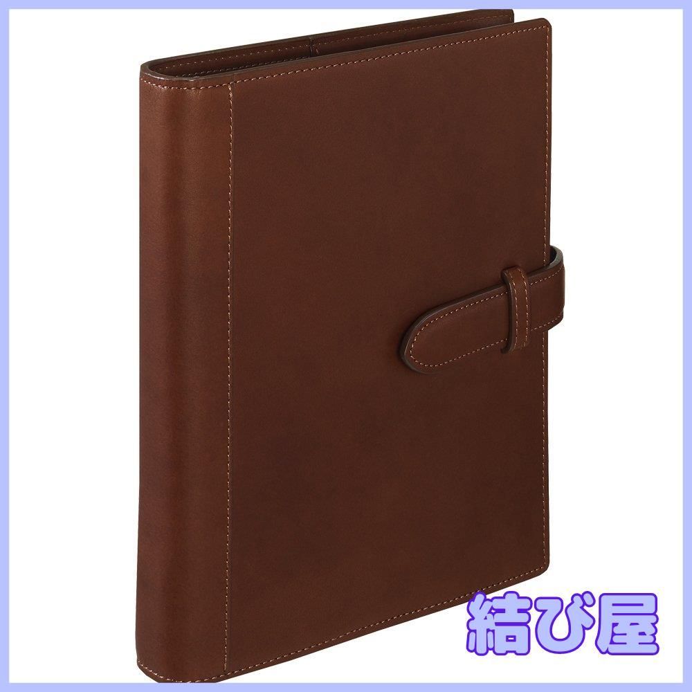 マルマン ルーズリーフ バインダー A5 ソメス 高級本革 20穴 ブラウン F35-07 : マルマン(maruman) ルーズリーフ バインダー A5 ソメス